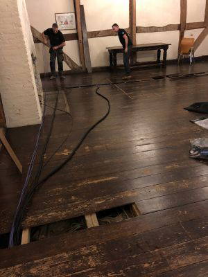 Parliament Rooms Cabling